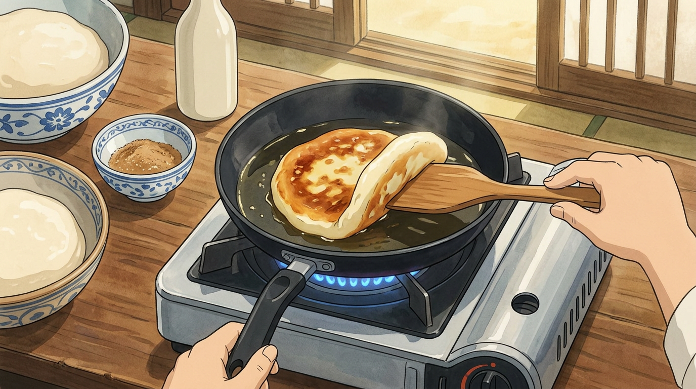 Hobak hotteok step 7