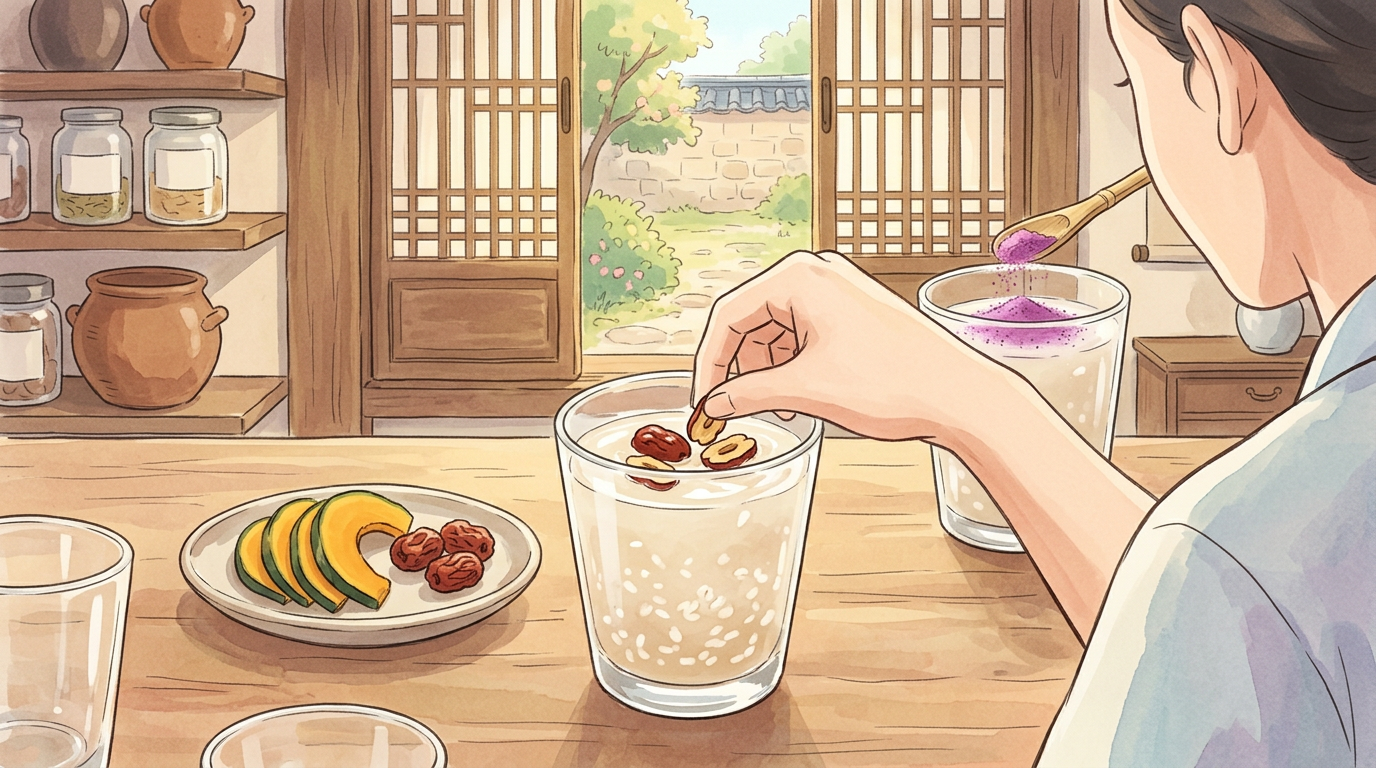 식혜 step 8