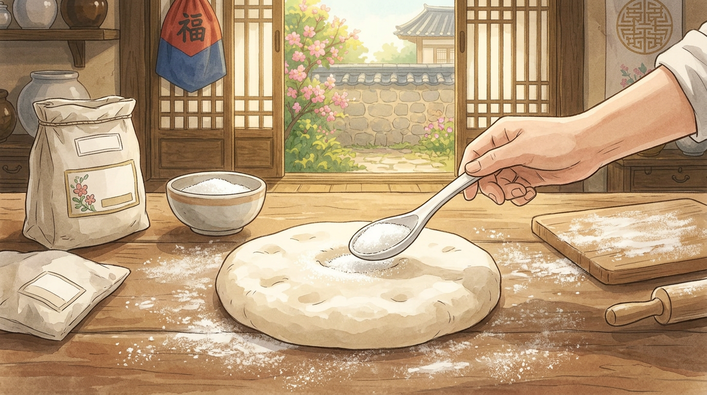 Hobak hotteok step 5