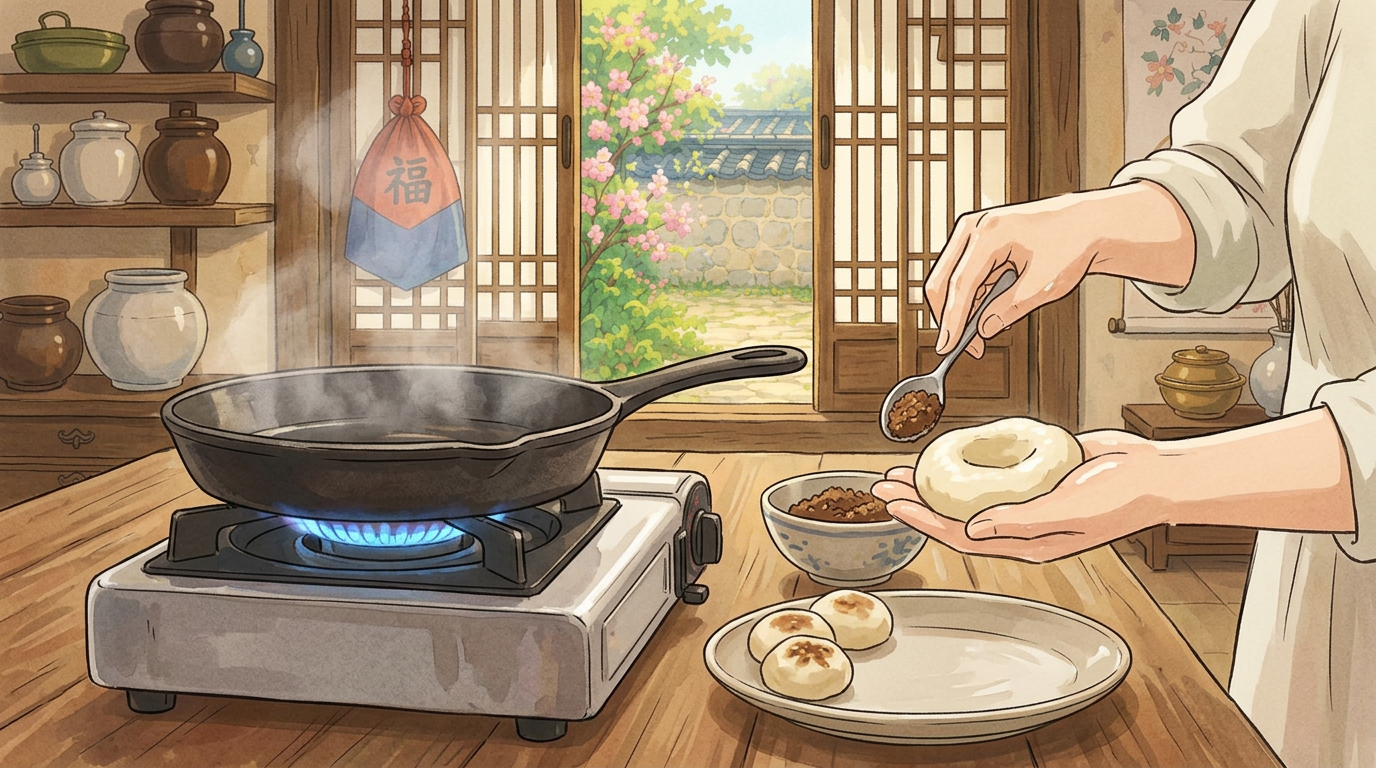Hotteok step 7