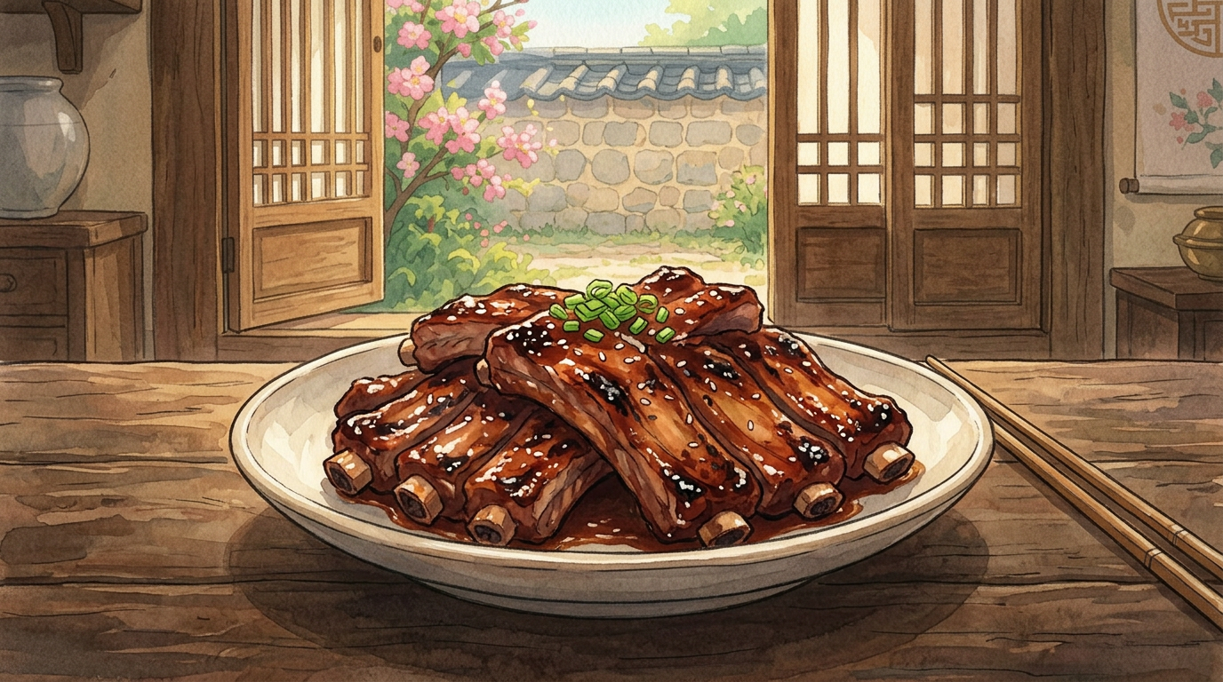 Dwaeji galbi step 7