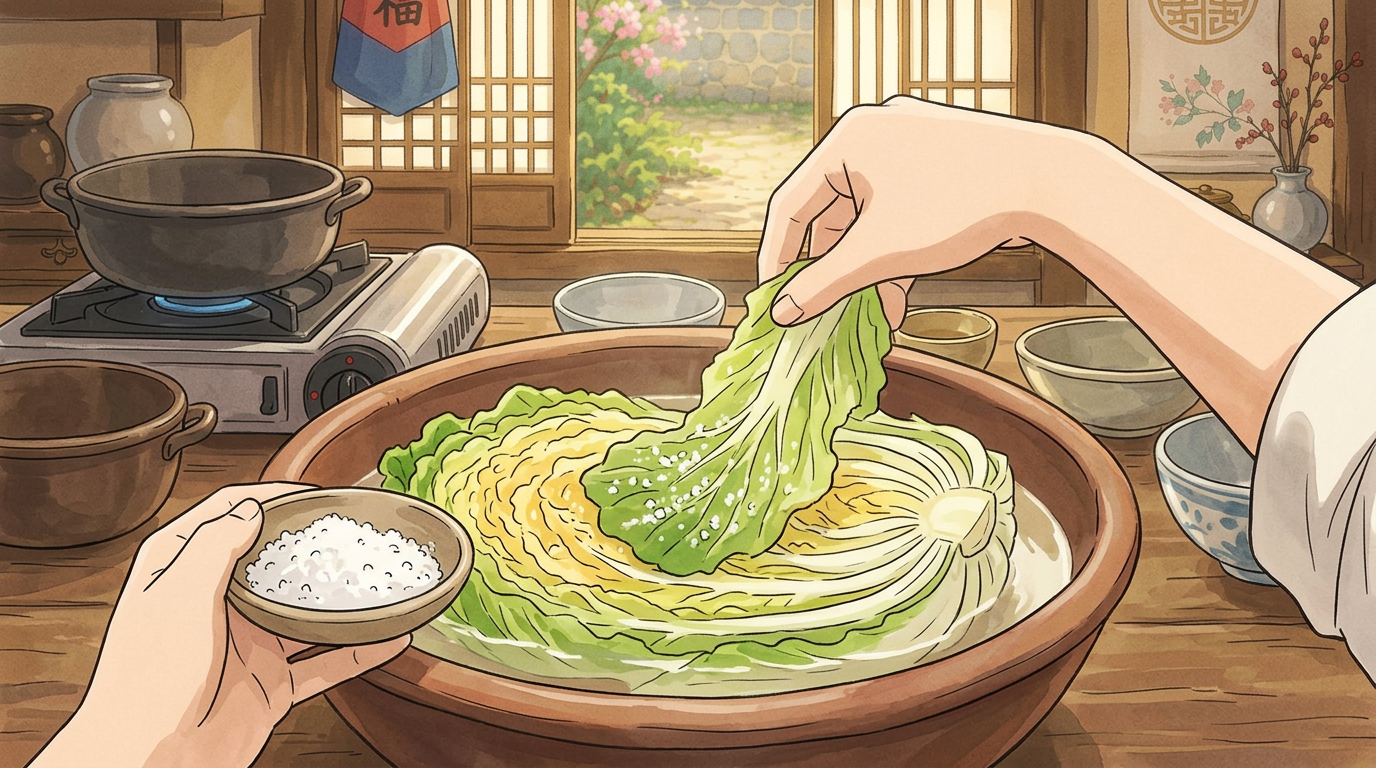 포기김치 step 3