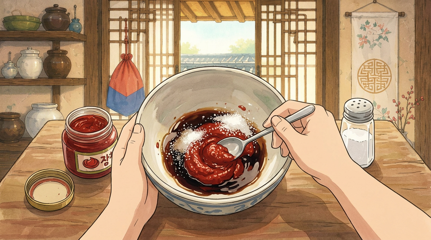 Bibimbap step 3