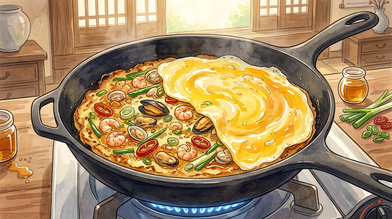 Haemul Pajeon step 5