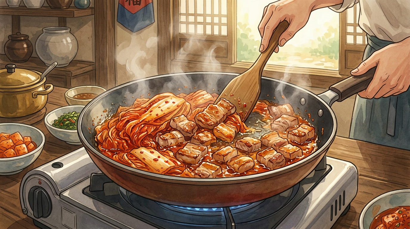 Dubu Kimchi step 3