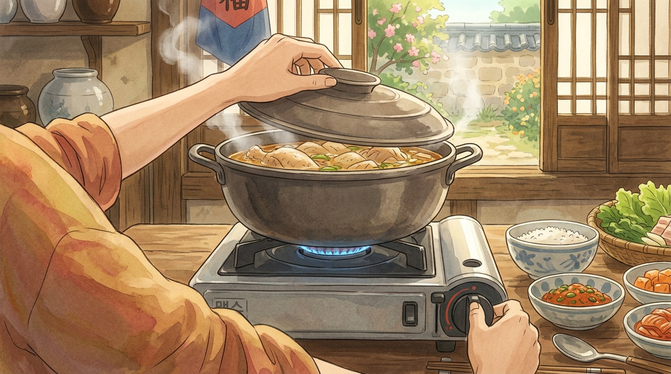 닭칼국수 step 5