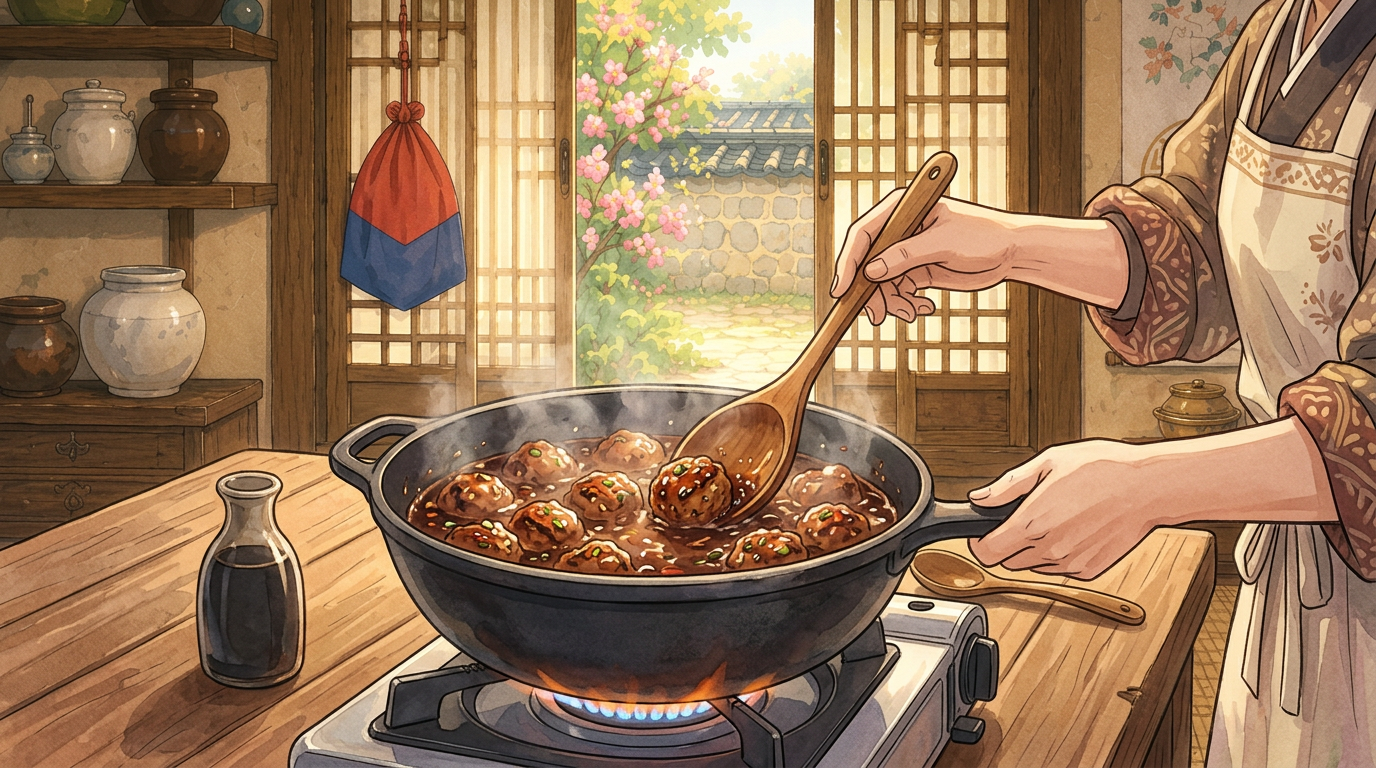 Tteokgalbi step 5
