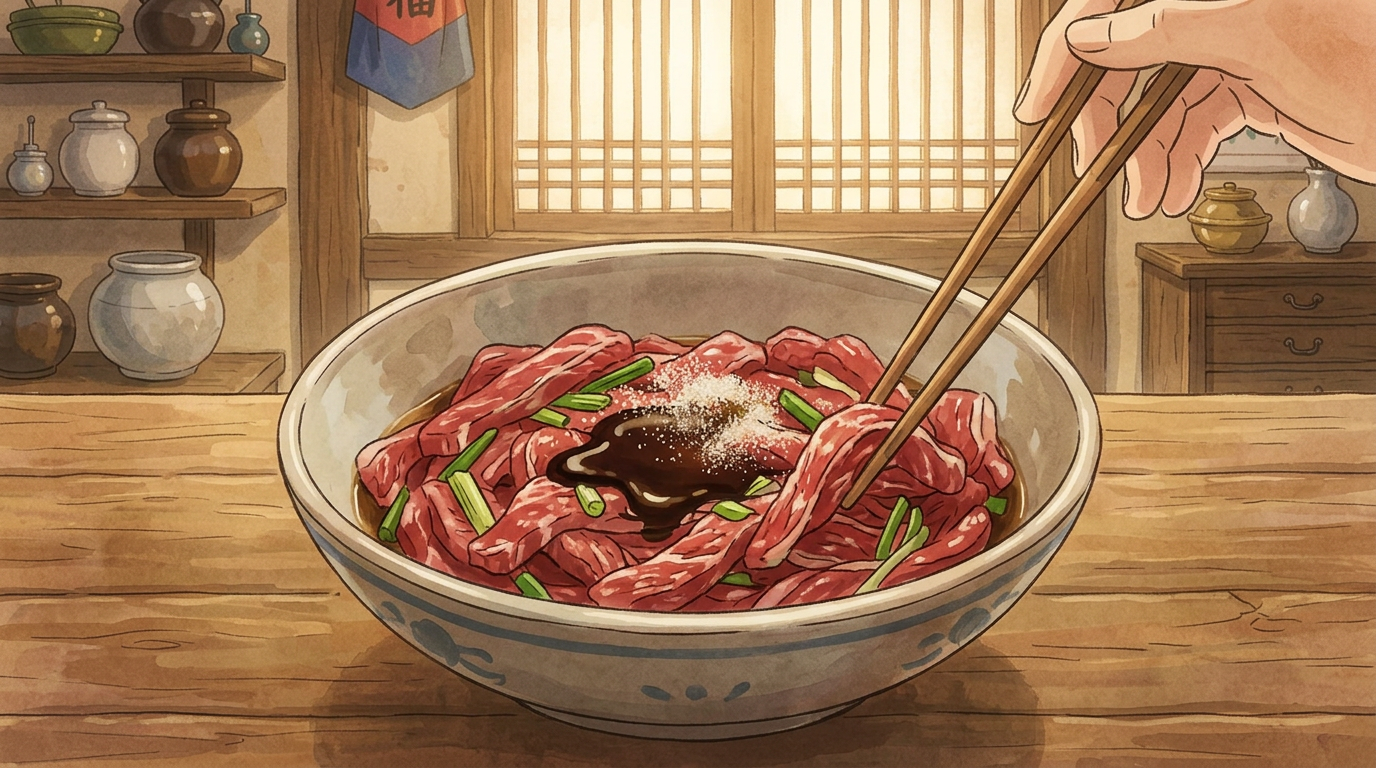 Bulgogi step 4