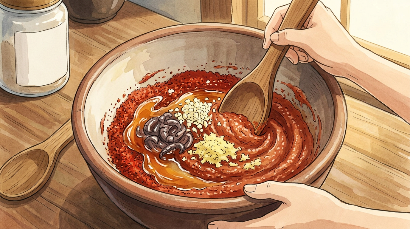 Chonggak Kimchi step 4