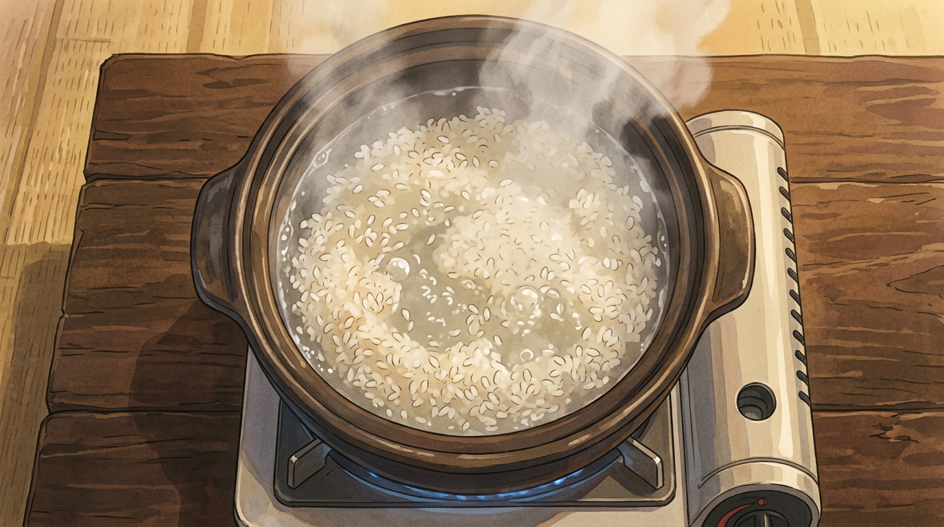 Bibimbap step 1
