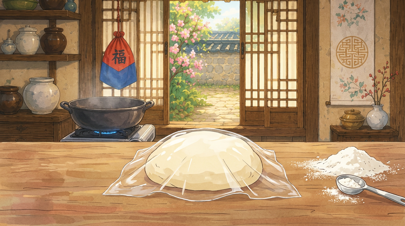 닭칼국수 step 2