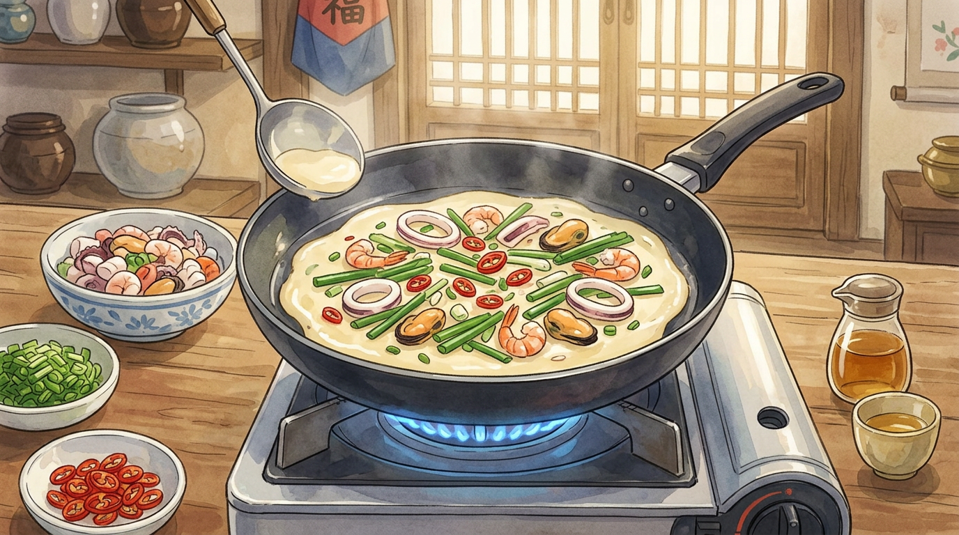 Haemul Pajeon step 3