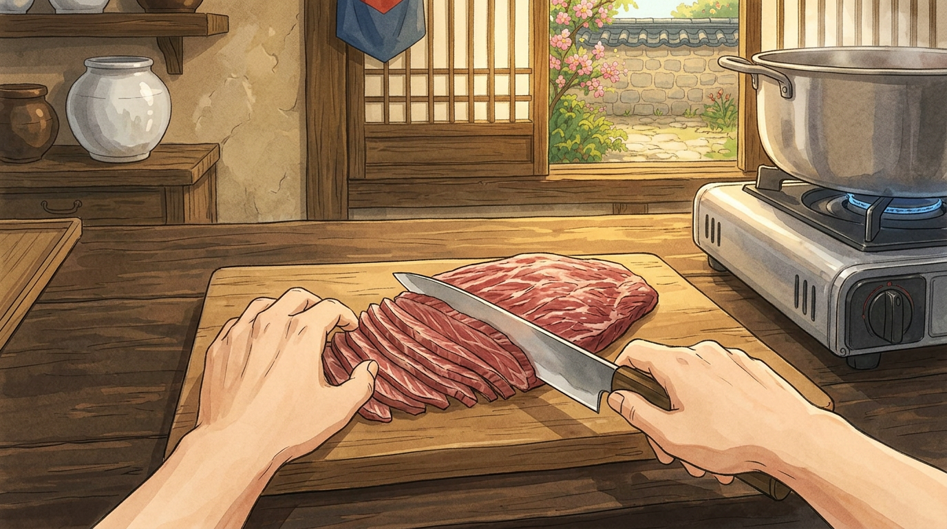 Bulgogi step 1