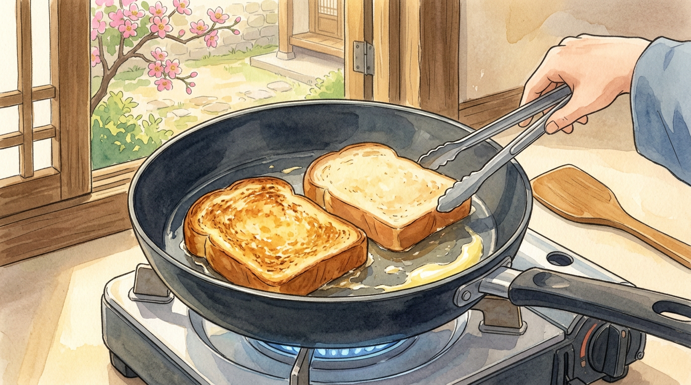 Gilgeori Toast step 2