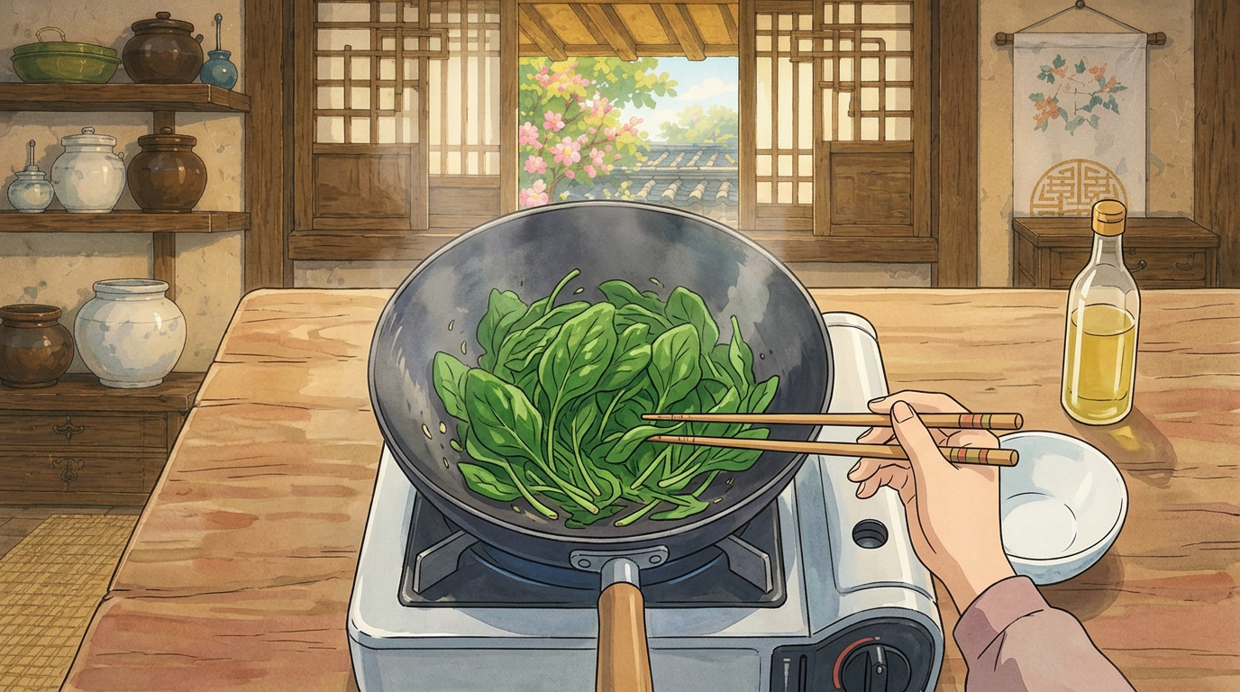 Japchae step 5