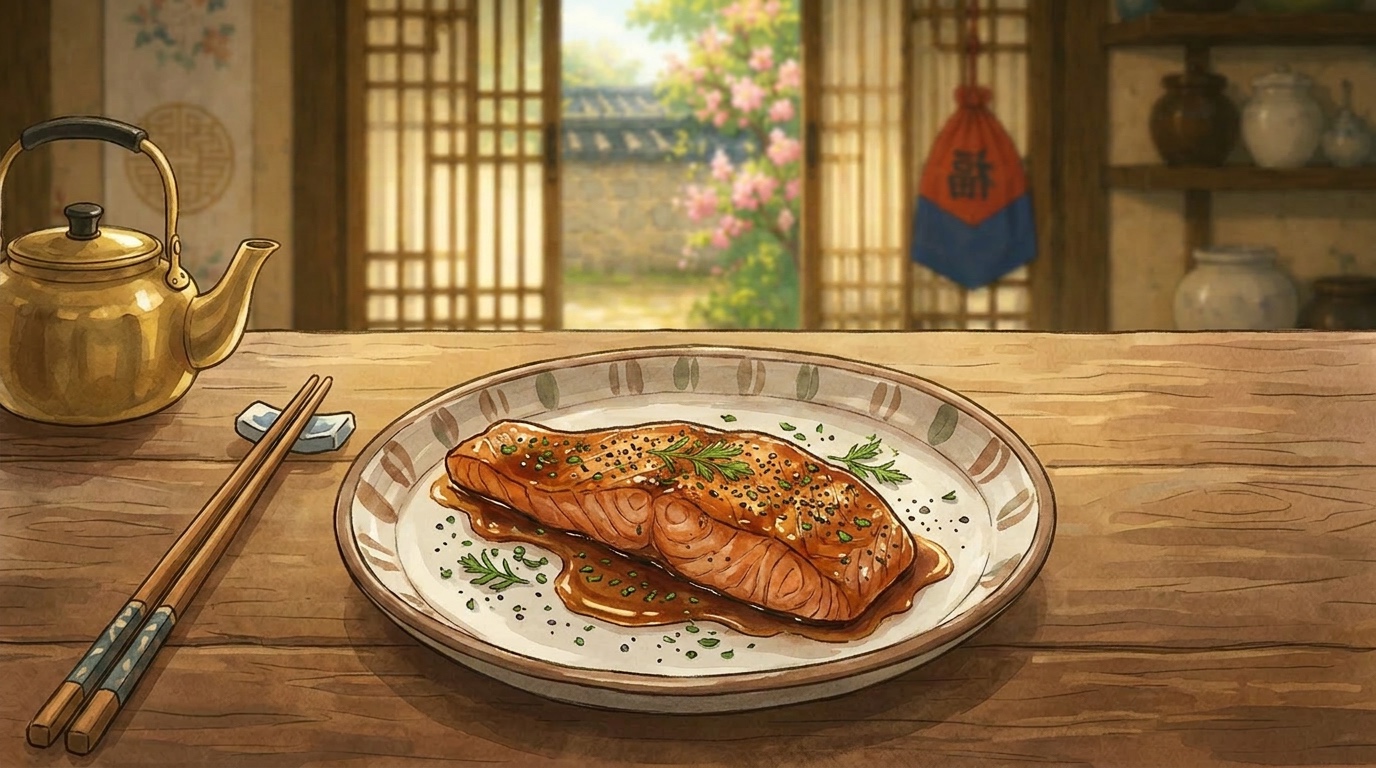 Salmon Bulgogi