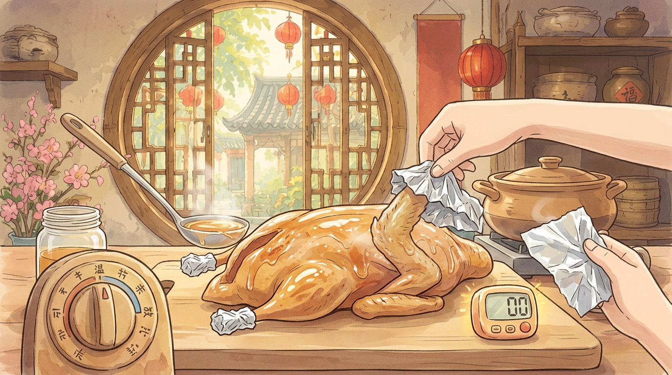 Běijīng kǎoyā step 7