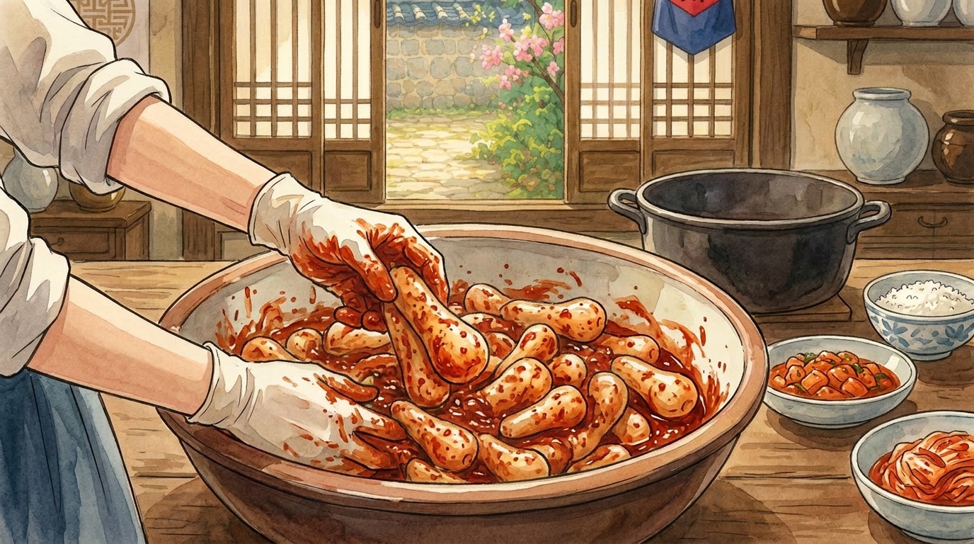 Chonggak Kimchi step 6